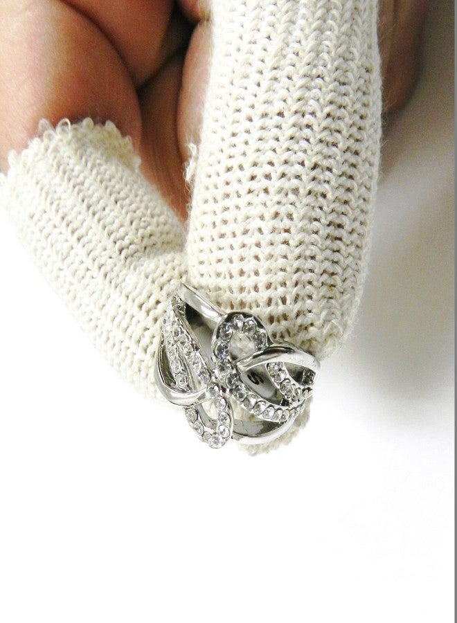 Novel FINGER COTS COTTON GUARDS ELASTIC JEWELRY HANDLING PROTECTION PACK/ 20 - Image 4